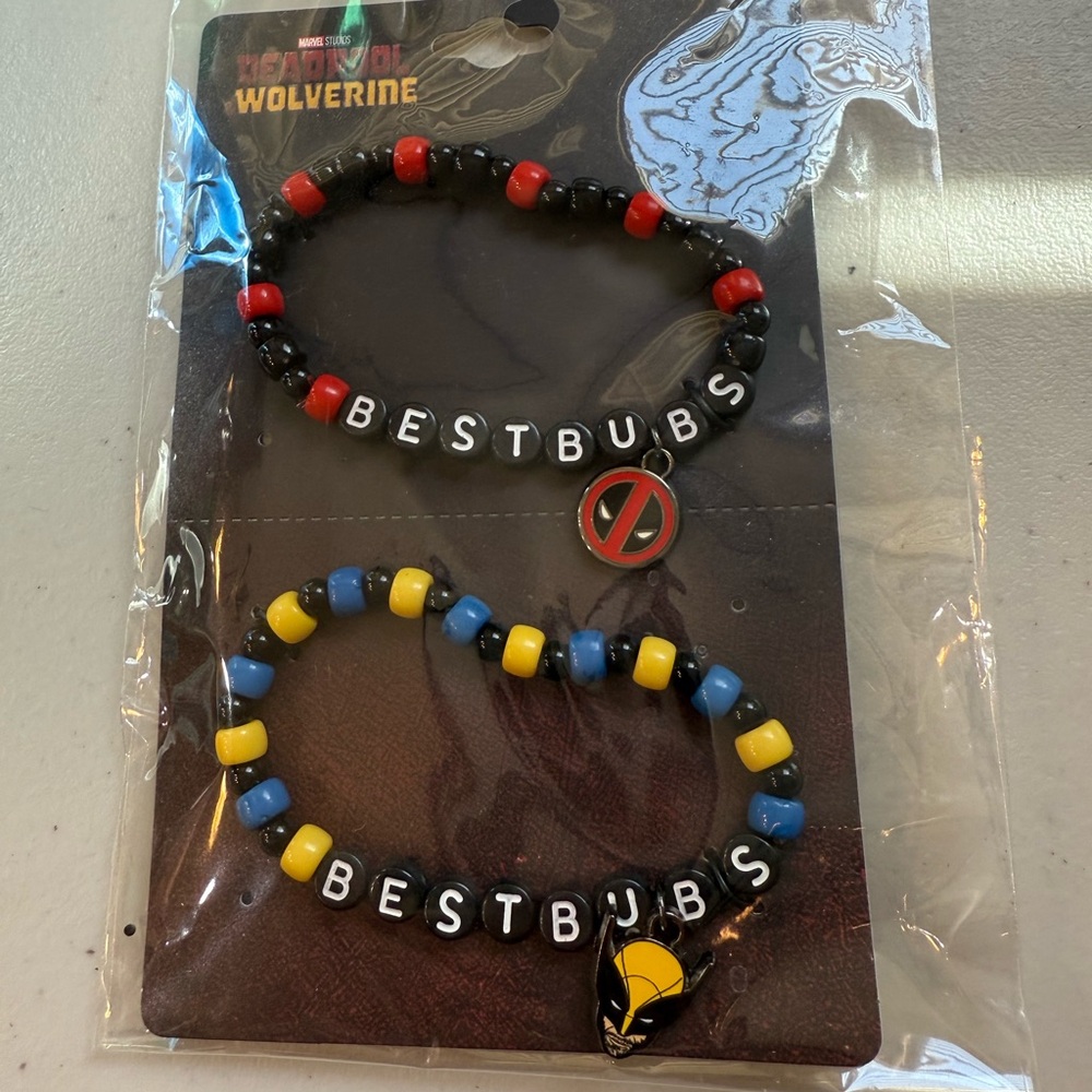 Marvel Wolverine Best Bubs Beaded Bracelets